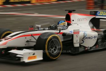 World © Octane Photographic Ltd. Thursday 22nd May 2014. GP2 Practice – Monaco, Monte Carlo. Adrian Quaife-Hobbs - Rapax. Digital Ref : 0959LB1D4375