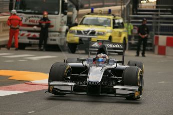 World © Octane Photographic Ltd. Thursday 22nd May 2014. GP2 Practice – Monaco, Monte Carlo. Mitch Evans - RT Russian Time. Digital Ref : 0959LB1D4439