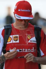 World © Octane Photographic Ltd. Saturday 19th July 2014. German GP, Hockenheim. - Formula 1 Paddock. Scuderia Ferrari F14T – Kimi Raikkonen. Digital Ref: