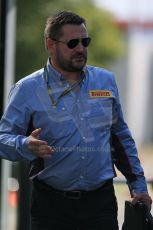 World © Octane Photographic Ltd. Saturday 19th July 2014. German GP, Hockenheim. - Formula 1 Paddock. Pirreli's Paul Hembery. Digital Ref: