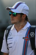 World © Octane Photographic Ltd. Saturday 19th July 2014. German GP, Hockenheim. - Formula 1 Paddock. Williams Martini Racing FW36 – Felipe Massa. Digital Ref: