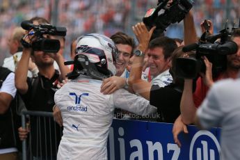 World © Octane Photographic Ltd. Sunday 20th July 2014. German GP, Hockenheim. - Formula 1 Parc Ferme. Williams Martini Racing FW36 – Valtteri Bottas. Digital Ref: 1052LB1D8744