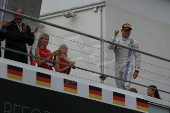 World © Octane Photographic Ltd. Sunday 20th July 2014. German GP, Hockenheim. - Formula 1 Podium. Williams Martini Racing FW36 – Valtteri Bottas (2nd). Digital Ref: 1052LB1D8792