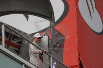 World © Octane Photographic Ltd. Sunday 20th July 2014. German GP, Hockenheim. - Formula 1 Podium. Williams Martini Racing FW36 – Valtteri Bottas (2nd). Digital Ref: 1052LB1D8871