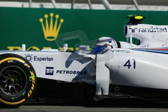 World © Octane Photographic Ltd. Friday 18th July 2014. German GP, Hockenheim. - Formula 1 Practice 1. Williams Martini Racing FW36 – Susie Wolff, Reserve Driver. Digital Ref: 1035LB1D4180