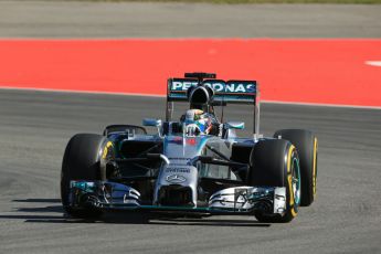 World © Octane Photographic Ltd. Friday 18th July 2014. German GP, Hockenheim. - Formula 1 Practice 1. Mercedes AMG Petronas F1 W05 Hybrid – Lewis Hamilton. Digital Ref: 1035LB1D4200