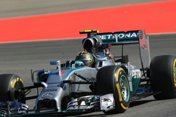 orld © Octane Photographic Ltd. Friday 18th July 2014. German GP, Hockenheim. - Formula 1 Practice 1. Mercedes AMG Petronas F1 W05 Hybrid - Nico Rosberg. Digital Ref: 1035LB1D4284