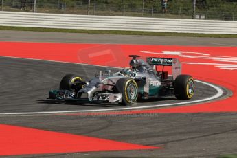 World © Octane Photographic Ltd. Friday 18th July 2014. German GP, Hockenheim. - Formula 1 Practice 1. Mercedes AMG Petronas F1 W05 Hybrid – Lewis Hamilton. Digital Ref: 1035LB1D44404