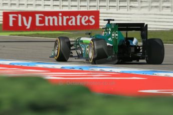 World © Octane Photographic Ltd. Friday 18th July 2014. German GP, Hockenheim. - Formula 1 Practice 1. Caterham F1 Team CT05 – Kamui Kobayashi. Digital Ref: 1035LB1D4478