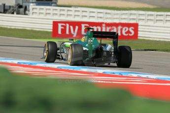 World © Octane Photographic Ltd. Friday 18th July 2014. German GP, Hockenheim. - Formula 1 Practice 1. Caterham F1 Team CT05 – Marcus Ericsson. Digital Ref: 1035LB1D4489