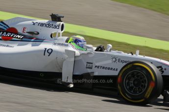 World © Octane Photographic Ltd. Friday 18th July 2014. German GP, Hockenheim. - Formula 1 Practice 2. Williams Martini Racing FW36 – Felipe Massa. Digital Ref: 1037LB1D44468