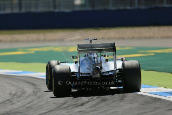 World © Octane Photographic Ltd. Friday 18th July 2014. German GP, Hockenheim. - Formula 1 Practice 2. Mercedes AMG Petronas F1 W05 Hybrid – Lewis Hamilton. Digital Ref: 1037LB1D5115