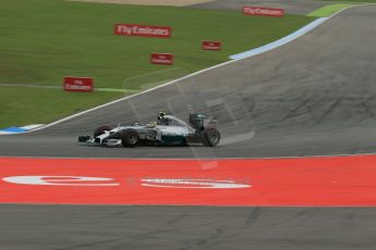 World © Octane Photographic Ltd. Sunday 20th July 2014. German GP, Hockenheim. - Formula 1 Race. Mercedes AMG Petronas F1 W05 Hybrid - Nico Rosberg. Digital Ref: