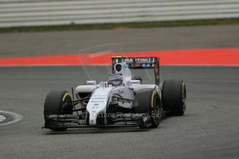 World © Octane Photographic Ltd. Sunday 20th July 2014. German GP, Hockenheim. - Formula 1 Race. Williams Martini Racing FW36 – Valtteri Bottas. Digital Ref: