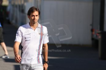 World © Octane Photographic Ltd. Friday 18th July 2014. GP2 Practice Session – German GP - Hockenheim. Felipe Nasr - Carlin (Williams Reserve Driver). Digital Ref : 1036CB7D4618