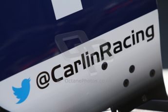 World © Octane Photographic Ltd. Friday 18th July 2014. GP2 Practice Session – German GP - Hockenheim. Carlin. Digital Ref : 1036CB7D4628