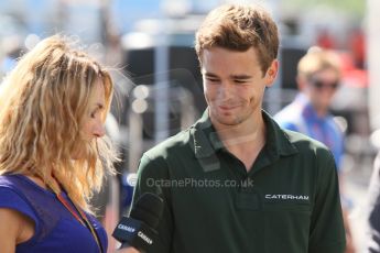 World © Octane Photographic Ltd. Friday 18th July 2014. GP2 Practice Session – German GP - Hockenheim. Tom Dillmann - EQ8 Caterham Racing. Digital Ref : 1036CB7D4638