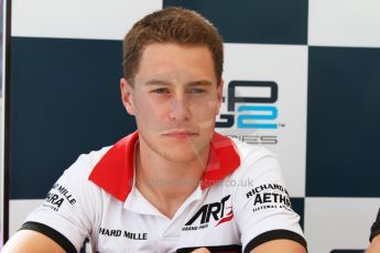 World © Octane Photographic Ltd. Friday 18th July 2014. GP2 Qualifying press conference – German GP - Hockenheim. Stoffel Vandoorne - ART Grand Prix (2nd). Digital Ref :