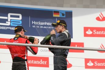 World © Octane Photographic Ltd.  Saturday 19th July 2014. GP2 Race 1 – German GP - Hockenheim. Mitch Evans - RT Russian Time (1st). Digital Ref : 1045CB7D5645