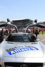 World © Octane Photographic Ltd. Saturday 19th July 2014. GP2 Race 1 – German GP - Hockenheim. FIA Safety car (Mercedes SLS AMG). Digital Ref : 1045CB7D6134