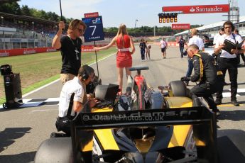 World © Octane Photographic Ltd. Saturday 19th July 2014. GP2 Race 1 – German GP - Hockenheim. Jolyon Palmer – DAMS. Digital Ref : 1045CB7D6159