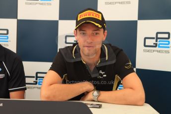 World © Octane Photographic Ltd. Saturday 19th July 2014. GP2 Race 1 – German GP - Hockenheim. Jolyon Palmer – DAMS (3rd). Digital Ref : 1045CB7D6354