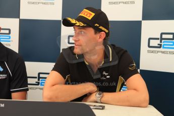 World © Octane Photographic Ltd. Saturday 19th July 2014. GP2 Race 1 – German GP - Hockenheim. Jolyon Palmer – DAMS (3rd). Digital Ref : 1045CB7D6357