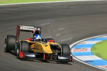 World © Octane Photographic Ltd. Saturday 19th July 2014. GP2 Race 1 – German GP - Hockenheim. Jolyon Palmer – DAMS. Digital Ref : 1045LB1D7357