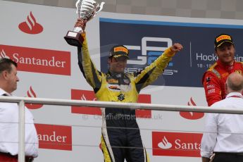 World © Octane Photographic Ltd. Sunday 20th July 2014. GP2 Race 2 – German GP - Hockenheim. Felipe Nasr - Carlin (2nd). Digital Ref : 1050CB7D6047