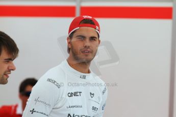 World © Octane Photographic Ltd. Saturday 19th July 2014. GP3 Qualifying Session. German GP, Hockenheim. Patrick Kujala - Marussia Manor Racing. Digital Ref : 1041CB7D5256