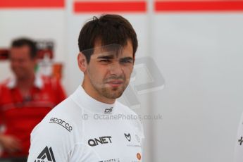 World © Octane Photographic Ltd. Saturday 19th July 2014. GP3 Qualifying Session. German GP, Hockenheim. Ryan Cullen - Marussia Manor Racing. Digital Ref : 1041CB7D5259