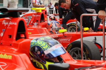 World © Octane Photographic Ltd. Sunday 20th July 2014. GP3 Race 2. German GP, Hockenheim. Robert Visoiu, Patric Niederhauser and Jann Mardenborough - Arden International. Digital Ref : 1049CB7D5672