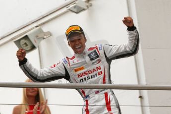 World © Octane Photographic Ltd. Sunday 20th July 2014. GP3 Race 2. German GP, Hockenheim. Jann Mardenborough celebrates his 1st GP3 win - Arden International. Digital Ref : 1049CB7D5762