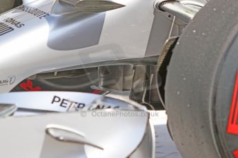 World © Octane Photographic Ltd. Saturday 19th July 2014. German GP, Hockenheim. - Formula 1 Qualifying. Mercedes AMG Petronas F1 W05 Hybrid turning vanes. Digital Ref: