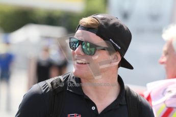 World © Octane Photographic Ltd. Thursday 17th July 2014. GP2 Paddock – German GP - Hockenheim. Conor Daly - Venezuela GP Lazarus. Digital Ref : 1034CB7D4419