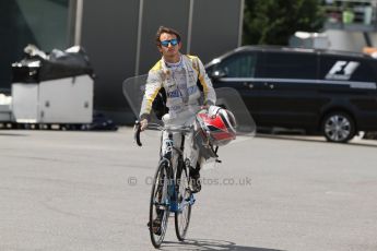 World © Octane Photographic Ltd. Thursday 17th July 2014. GP2 Paddock – German GP - Hockenheim. Stephane Richelmi – DAMS. Digital Ref : 1034CB7D4451