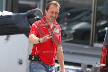 World © Octane Photographic Ltd. Thursday 17th July 2014. GP2 Paddock – German GP - Hockenheim. Ferrari Driver Academy. Digital Ref : 1034CB7D4484