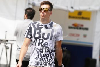 World © Octane Photographic Ltd. Thursday 17th July 2014. GP3 Paddock. German GP, Hockenheim. Alex Lynn - Carlin. Digital Ref : 1034CB7D4591