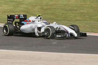 World © Octane Photographic Ltd. Friday 25th July 2014. Hungarian GP, Hungaroring - Budapest. - Formula 1 Practice 1. Williams Martini Racing FW36 – Valtteri Bottas. Digital Ref: