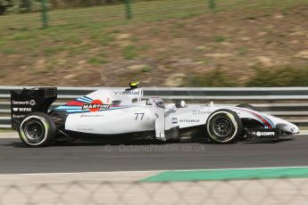 World © Octane Photographic Ltd. Friday 25th July 2014. Hungarian GP, Hungaroring - Budapest. - Formula 1 Practice 1. Williams Martini Racing FW36 – Valtteri Bottas. Digital Ref: