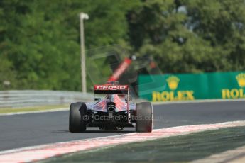 World © Octane Photographic Ltd. Friday 25th July 2014. Hungarian GP, Hungaroring - Budapest. - Formula 1 Practice 1. Scuderia Toro Rosso STR9 - Jean-Eric Vergne. Digital Ref: