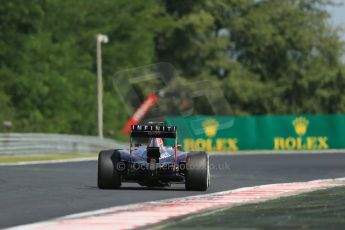 World © Octane Photographic Ltd. Friday 25th July 2014. Hungarian GP, Hungaroring - Budapest. - Formula 1 Practice 1. Infiniti Red Bull Racing RB10 – Daniel Ricciardo. Digital Ref: