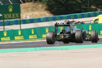 World © Octane Photographic Ltd. Friday 25th July 2014. Hungarian GP, Hungaroring - Budapest. - Formula 1 Practice 2. McLaren Mercedes MP4/29 - Jenson Button. Digital Ref: 1057CB7D6837