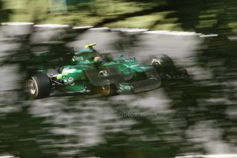 World © Octane Photographic Ltd. Friday 25th July 2014. Hungarian GP, Hungaroring - Budapest. - Formula 1 Practice 2. Caterham F1 Team CT05 – Marcus Ericsson. Digital Ref: 1057CB7D6862