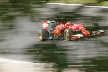 World © Octane Photographic Ltd. Friday 25th July 2014. Hungarian GP, Hungaroring - Budapest. - Formula 1 Practice 2. Scuderia Ferrari F14T – Kimi Raikkonen. Digital Ref: 1057CB7D6984