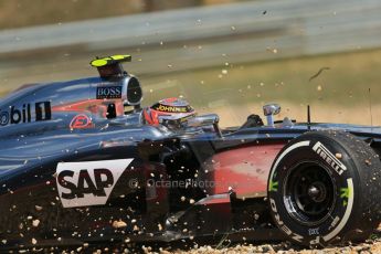 World © Octane Photographic Ltd. Friday 25th July 2014. Hungarian GP, Hungaroring - Budapest. - Formula 1 Practice 2. McLaren Mercedes MP4/29 – Kevin Magnussen. Digital Ref: 1057LB1D0104