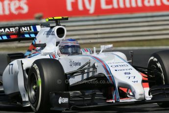 World © Octane Photographic Ltd. 2014 Friday 25th July 2014. Hungarian GP, Hungaroring - Budapest. Practice 2. Williams FW36 – Valtteri Bottas Digital Ref: 1057LB1D0471