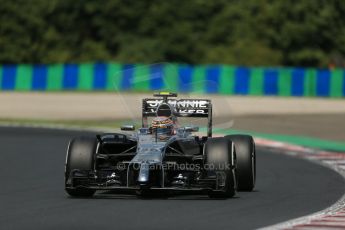 World © Octane Photographic Ltd. 2014 Saturday 26th July 2014. Hungarian GP, Hungaroring - Budapest. Practice 3. McLaren Mercedes MP4/29 – Kevin Magnussen. Digital Ref: 1064LB1D1199