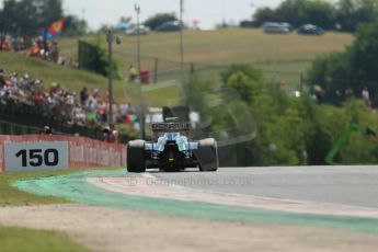 World © Octane Photographic Ltd. 2014 Saturday 26th July 2014. Hungarian GP, Hungaroring - Budapest. Practice 3. Sahara Force India VJM07 – Sergio Perez. Digital Ref: 1064LB1D1581