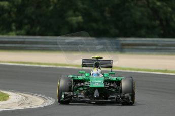 World © Octane Photographic Ltd. Saturday 26th July 2014. Hungarian GP, Hungaroring - Budapest. Practice 3. Caterham F1 Team CT05 – Marcus Ericsson. Digital Ref: 1064LB1D1790